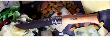 Opinel Inox 7 No Kayın Saplı Paslanmaz Çelik Çakı