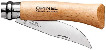 Opinel Inox 7 No Kayın Saplı Paslanmaz Çelik Çakı