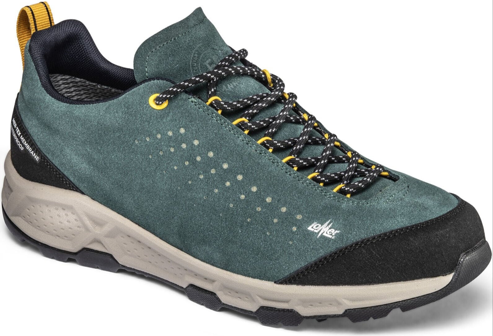 Lomer Italy Levico MTX Waterproof Vibram Taban Deri Erkek Ayakkabı Pine