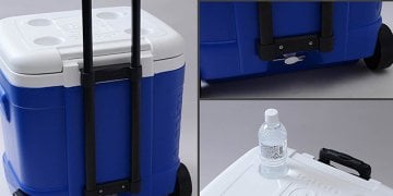 Igloo 60 QT Ice Cube Tekerlekli Buzluk 57 Lt Mavi