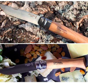 Opinel Inox 6 No Kayın Saplı Paslanmaz Çelik Çakı