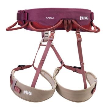 PETZL CORAX Emniyet Kemeri Bordo 1 Beden MZ C051CB00