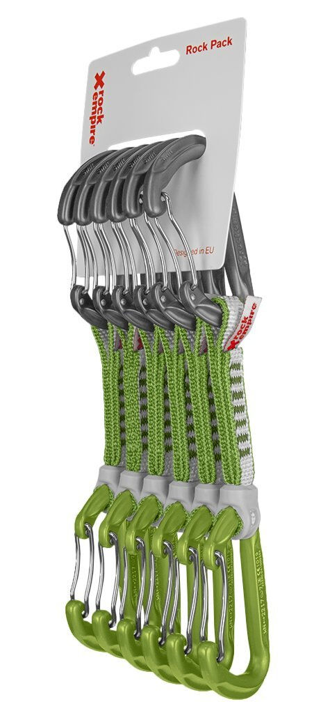 Rock Empire Set Rock Pack Swift D13 6'lı Ekspres Seti 22 kN 11 cm Lime