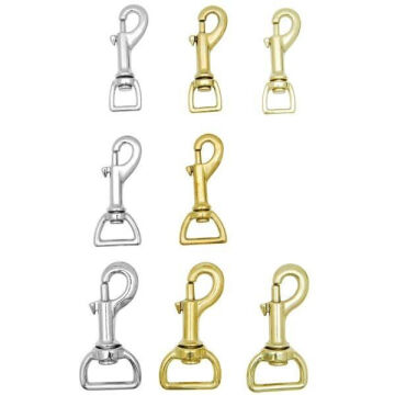 Kong Snap 369 Nikel Kaplamalı Denizcilik Bronz Kare Döner Halkalı Yaylı Kanca 20 mm 369200N00YK
