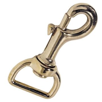 Kong Snap 369 Nikel Kaplamalı Denizcilik Bronz Kare Döner Halkalı Yaylı Kanca 20 mm 369200N00YK