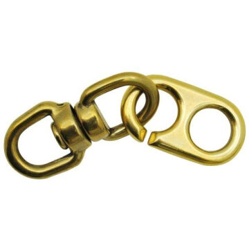 Kong Swivel 309 Doğal Denizcilik Bronz Tırnaklı Döner Bağlantı Elemanı 16 mm 309160000XK