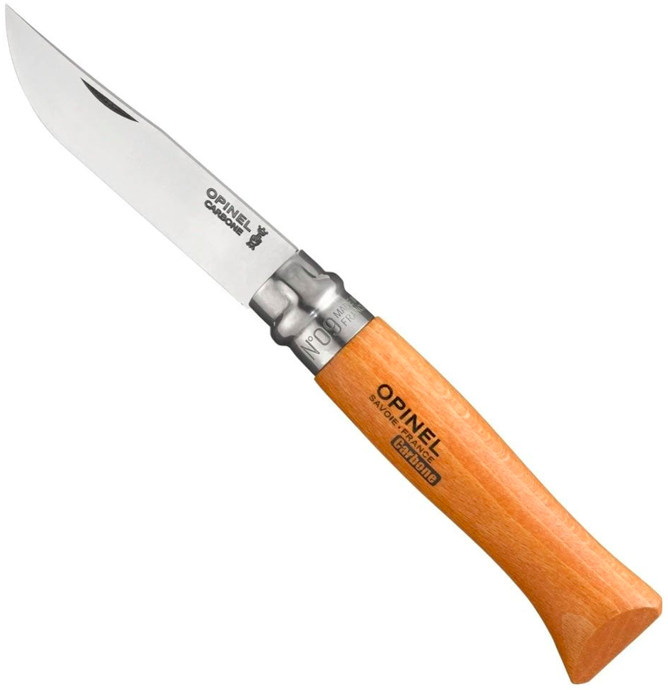 Opinel No 9 Kayın Saplı Karbon Çelik Çakı
