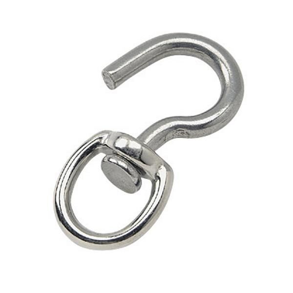 Kong Swivel 313-1 Nikel Kaplamalı Açık Paslanmaz Pimli Denizcilik Bronz Döner Bağlantı Elemanı 10 mm 313101N00XK