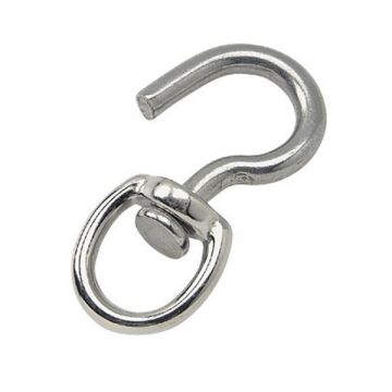Kong Swivel 313-1 Nikel Kaplamalı Açık Paslanmaz Pimli Denizcilik Bronz Döner Bağlantı Elemanı 10 mm 313101N00XK