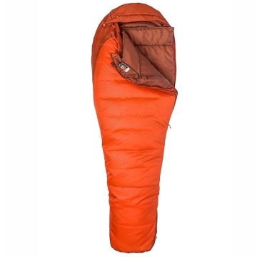 Marmot Trestles 0 Sol Fermuarlı -37 Uyku Tulumu Sol - Turuncu