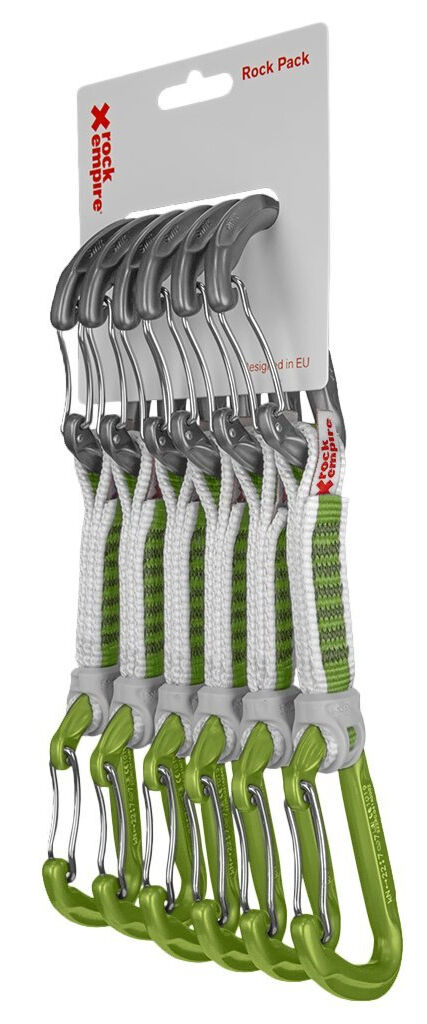 Rock Empire Set Rock Pack Swift P16 6'lı Ekspres Seti 22 kN 11 cm Lime