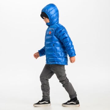 PAJAK Casper Mavi 750 Fill RDS Kaz Tüyü Çocuk Outdoor Mont