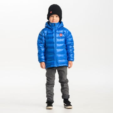 PAJAK Casper Mavi 750 Fill RDS Kaz Tüyü Çocuk Outdoor Mont
