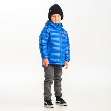 PAJAK Casper Mavi 750 Fill RDS Kaz Tüyü Çocuk Outdoor Mont