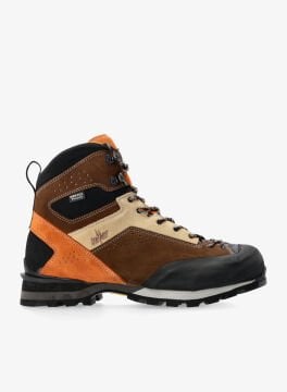 Lomer Italy Badia II High MTX Suede Waterproof Vibram Süet Deri Erkek Bot Chocolate/Brick (Yarı Otomatik Krampon Uyumlu)