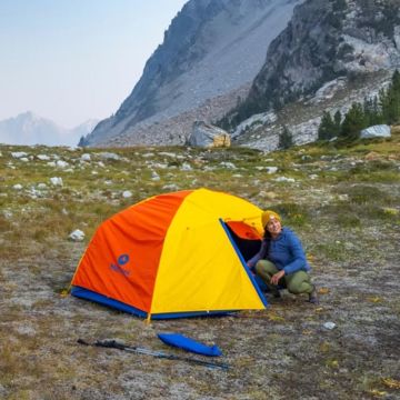 Marmot LimeLight 2 Kişilik 4 Mevsim Kamp Çadırı Sarı Turuncu