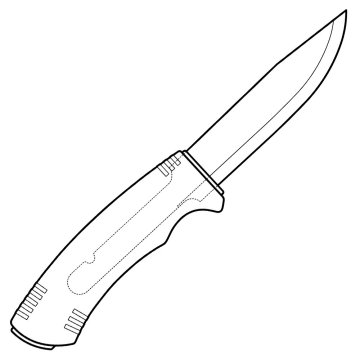 Morakniv Bushcraft Turuncu Av Bıçağı