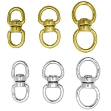 Kong Swivel 320 Nikel Kaplamalı Denizcilik Bronz Döner Bağlantı Elemanı 16 mm 320160N00YK