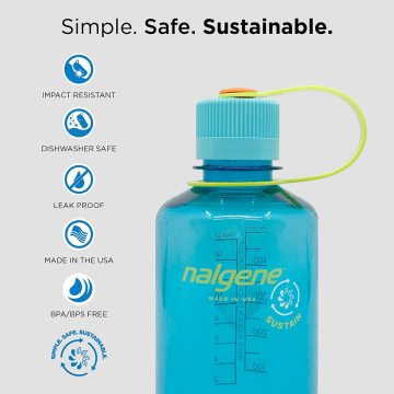 Nalgene 16oz NM Aubergine Sustain Tritan Suluk