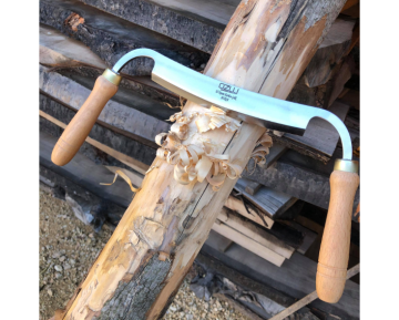 Ozul Knives DrawKnife Tomruk Yontma Ufak Bıçağı Oval