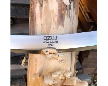Ozul Knives DrawKnife Tomruk Yontma Ufak Bıçağı Oval