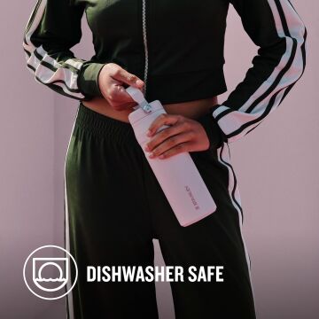 Stanley The IceFlow Flip Straw Pipetli Termos 0,70 LT Açık Pembe