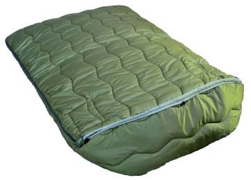 Bushlove Family -19 Derece Çift Kişilik Haki Uyku Tulumu