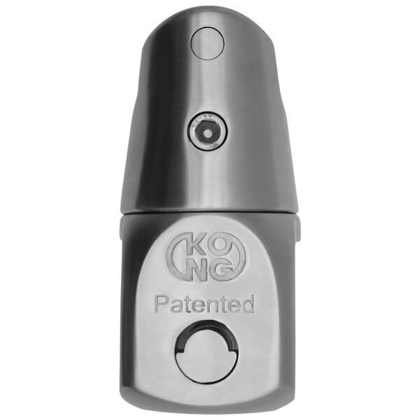 Kong Swivel Anchor Connector AISI 316 Paslanmaz Çelik Döner Çapa Konnektörü 12–14 mm 644120000KK