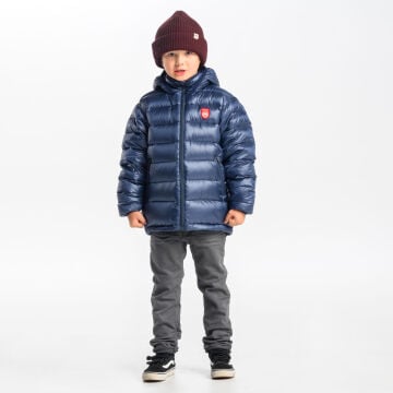 PAJAK Casper Lacivert 750 Fill RDS Kaz Tüyü Çocuk Outdoor Mont