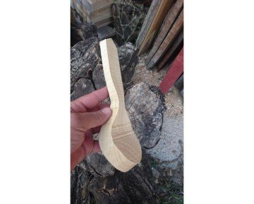 Ozul Knives Kaşık Taslağı Kiraz Ağacı