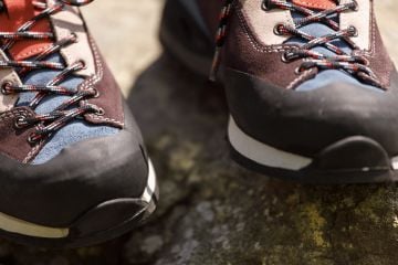 Lomer Italy Badia II High MTX Suede Waterproof Vibram Süet Deri Kadın Bot Borgogna/Baltic (Yarı Otomatik Krampon Uyumlu)