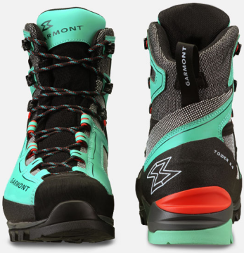 Garmont Italy Tower 2.0 Goretex Vibram Taban Full Çarşaklı Bot Yarı Otomatik Krampon Uyumlu Green/Black