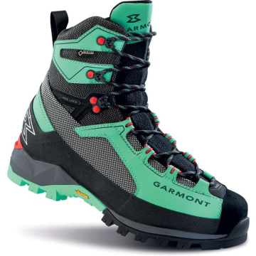 Garmont Italy Tower 2.0 Goretex Vibram Taban Full Çarşaklı Kadın Bot Yarı Otomatik Krampon Uyumlu Green/Black