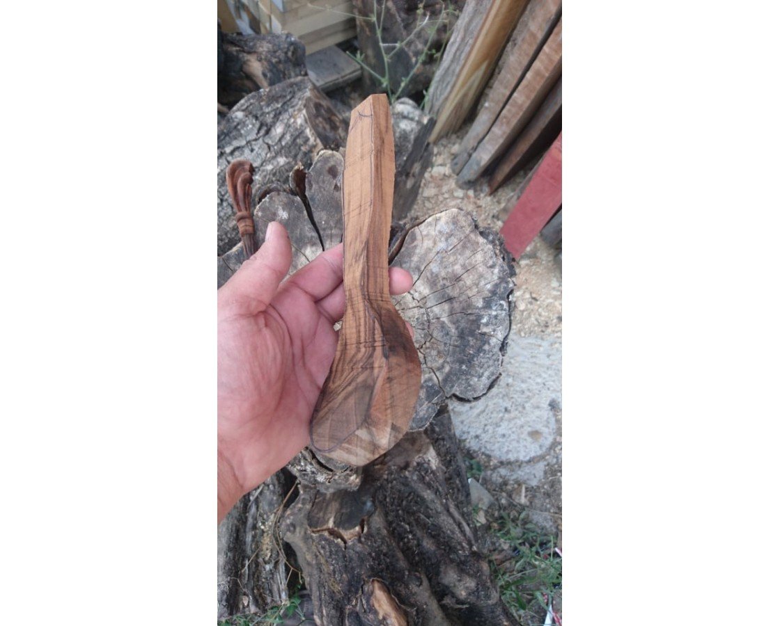Ozul Knives Kaşık Taslağı Ceviz