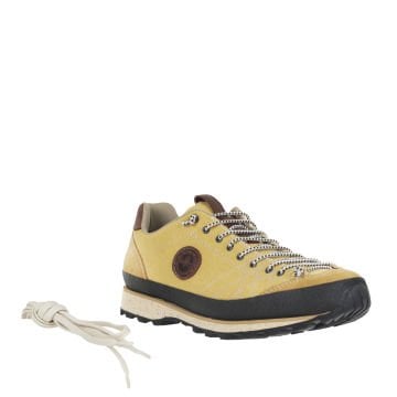 Lomer Italy Bio Naturale Canvas Vibram Full Çarşaklı Erkek Ayakkabı Yam Sarı