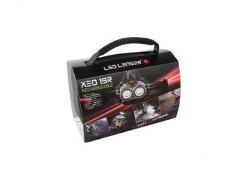 Led Lenser XEO 19R 2000 Lümen Full Set Kafa Feneri ( Gri )