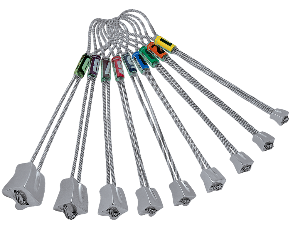 Rock Empire Alu Nuts Set Kaya Takozu Seti EN 12270 9 Parça