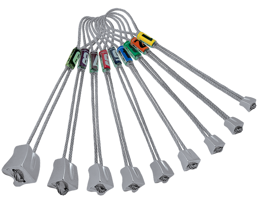 Rock Empire Alu Nuts Set Kaya Takozu Seti EN 12270 9 Parça