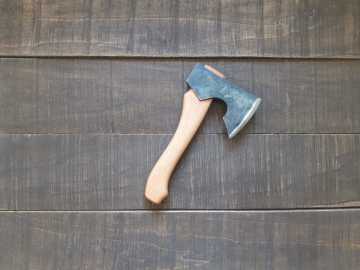 Drago Axes Mini Warhead Balta Naturel