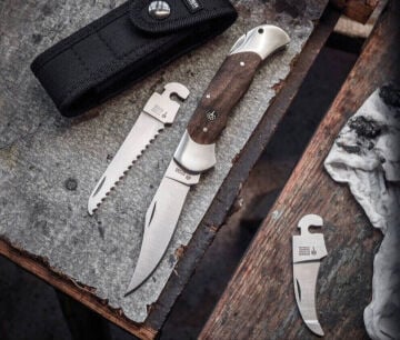 Böker Manufaktur Optima Walnut Set II Çakı