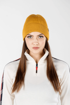 Woolona Kalın Sarı Yün Bere