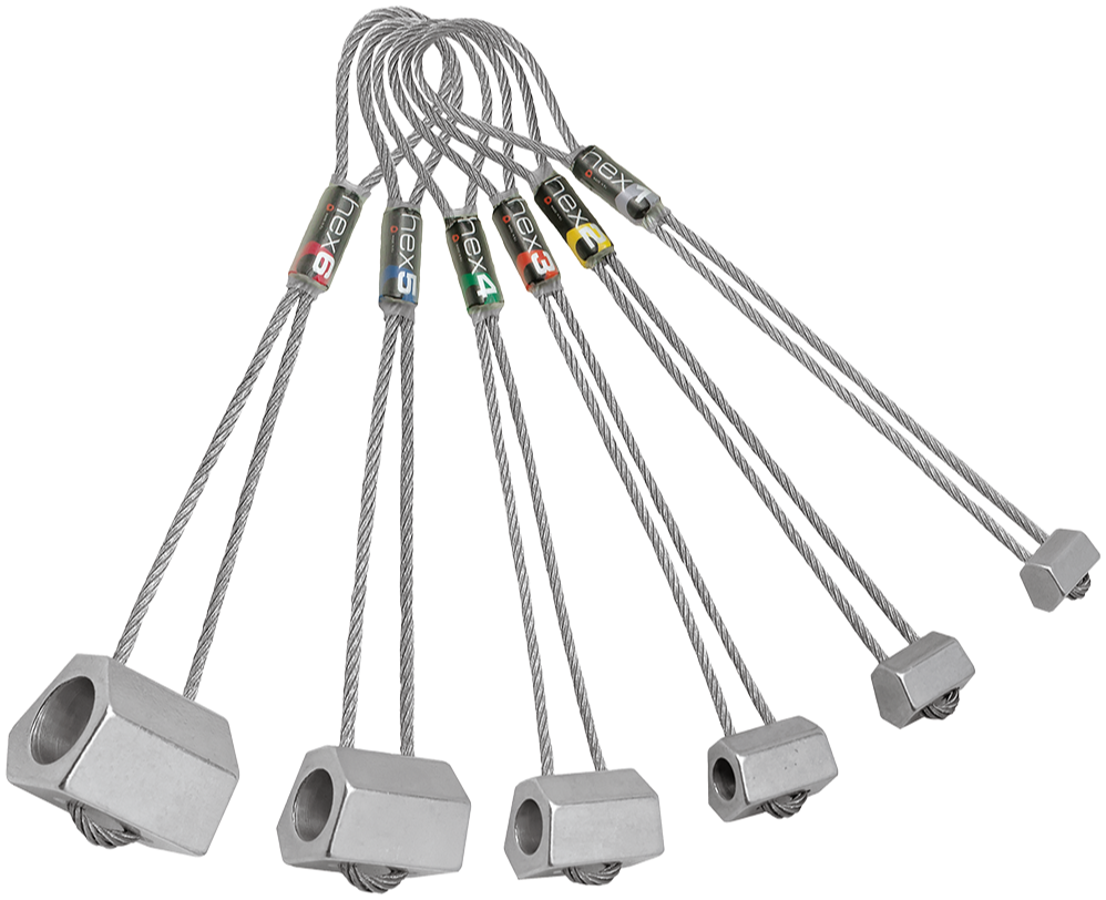 Rock Empire Hex Set Kaya Takozu Seti EN 12270 6 Parça