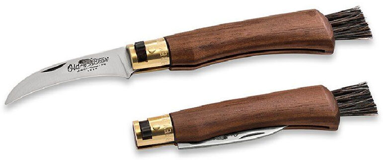 Old Bear 19 Cm Mantar Çakı Ceviz Sap 7 1/2'' M