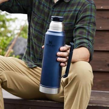 Stanley Klasik Vakumlu Çelik Termos 1 Lt 1 LT - Lacivert