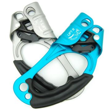 Kong Lift Gri Sol El İp Tırmanma Aleti Alüminyum EN 567 EN 12841/B UIAA EAC 896D04S00KK