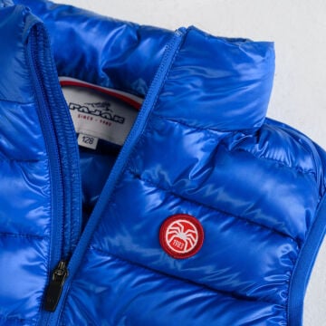 PAJAK Casper Vest Mavi 750 Fill RDS Kaz Tüyü Çocuk Outdoor Yelek