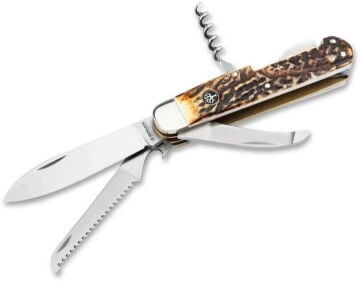 Böker Manufaktur Hunters Knife Quadro CPM Çok Amaçlı Çakı