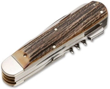 Böker Manufaktur Hunters Knife Quadro CPM Çok Amaçlı Çakı