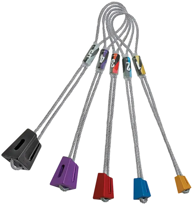 Rock Empire Vector Set Asimetrik Kaya Takozu Seti EN 12270 5 Parça