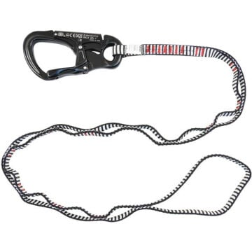 Kong Rescue Lanyard Siyah 130 cm Dyneema Kurtarma Lanyardı EN 354 272D13001KK